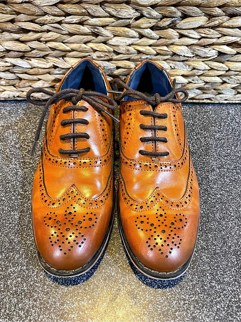 Boys Bruno Marc Brogue Oxford in Brown